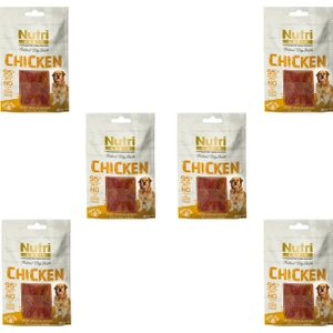 Nutri Canin Tavuk Etli Tahılsız Nutri Canin 80GR Köpek Ödülü 6ADET