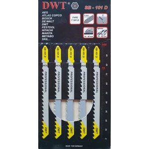 SB-101D 5'li Paket Ahşap ve Pvc Için Dekupaj Testere