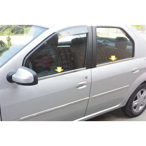 Ebal Oto Dacia Logan Faz 2 Krom Cam Çıtası 2008-2017 Arası