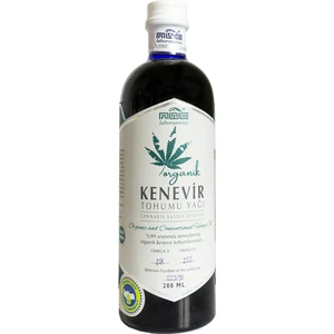 Awe Cemre Organik Kenevir Tohumu Yağı, Bağışıklığı Destekleyici Omega3-6-9 Içerir, Sertifikalı KENEVIR,200 ml