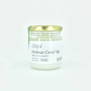 Katı Hindistan Cevizi Yağı, Soğuk Sıkım, Aromaterapi Yağları, 150 gr
