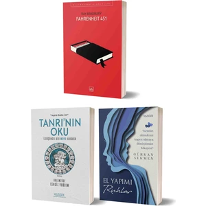 Yüzleşme Yayınları Fahrenheıt (Ray Bradbury)  & Tanrı'nın Oku (Kalemzade Cengiz) & El Yapımı Ruhlar (Gürkan Sekmen) 3 Kitap Set