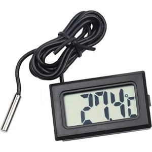 Problu Mini Dijital Termometre LCD Mutfak Kuluçka Akvaryum Iç Dış Mekan