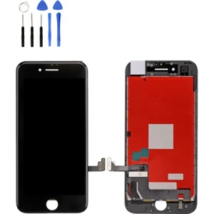 Telefon Kulübesi IPhone 7g Plus LCD Ekran Dokunmatik + Tamir Seti Siyah