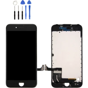 Telefon Kulübesi IPhone 7g LCD Ekran Dokunmatik + Tamir Seti Siyah