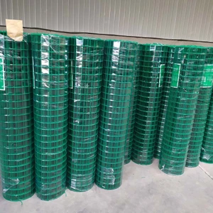 Pvc Kaplı 25 x 25 mm Göz Aralıklı 2 mm Kalınlıkta Kafes Teli-Kümesteli-Tavuk Teli-Çit TELİ-120 cm x 5 M