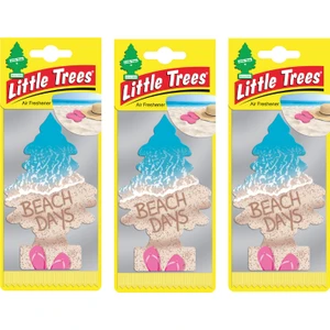 Little Trees 3'lü Beach Days Kumsal Asmalı Oto Kokusu