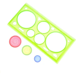 Spiral Çizim Kiti Tasarım Geometrik Cetvel Öğrenme Çizim Aracı Kırtasiye