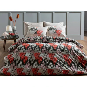 Doqu Home Polycotton Retro Tek Kişilik Nevresim Takımı - Kiremit