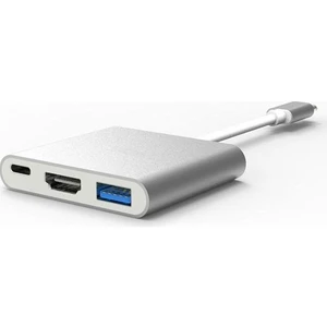 Type-C To HDMI USB 3.0 Çevirici 3'in 1 Dönüştürücü Adaptör