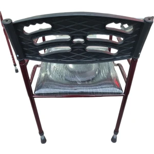 Deri Döşeme Klozet Yükseltici Sandalye