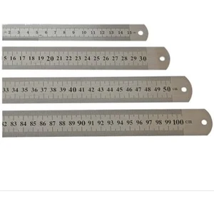 Milimetrik Makina Çelik Cetvel 15CM