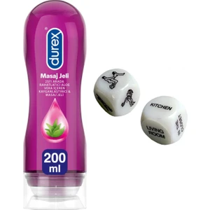 Aloe Vera Play  & Masaj Jeli 200 Ml Ve Pudra Kamasutra Zar Oyunu