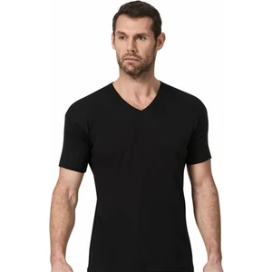 2 Adet Siyah Renk Ribana V Yaka Fanila