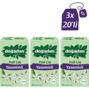Yeşil Çay Yaseminli 20’li Bardak Poşet 3 Adet
