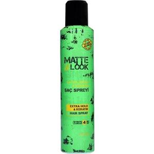 Matte Look Extra Güçlü Saç Spreyi 250 ml