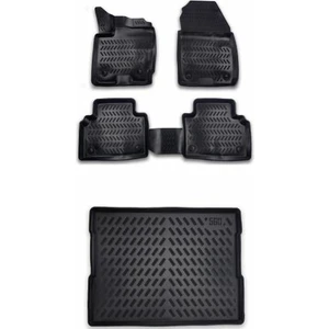First Oto Ford Tourneo Courier 3D Havuzlu Paspas + Bagaj Havuzu 2014 ve Sonrası