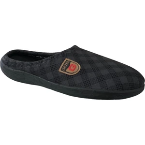 12676 Siyah Erkek Kışlık Ev Içi Terlik