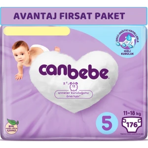 Bebek Bezi Özel Paket Junior 5 Beden 88 li x 2 Adet