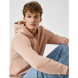 Basic Sweatshirt Kapsonlu