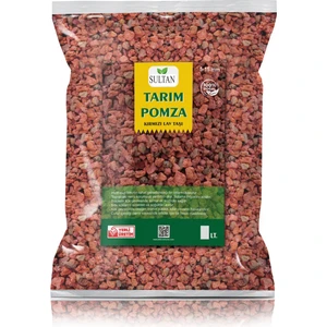 LS BOTANİK Kırmızı Pomza Taşı 3-8 Mm 3,5 Litre
