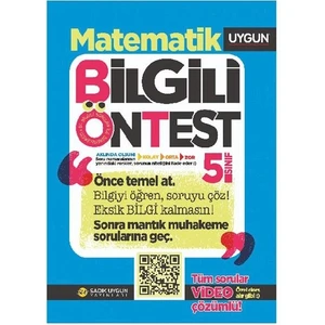 Sadık Uygun Yayınları 5. Sınıf Bilgili Ön Test Matematik