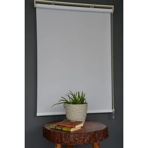 Halim Perdesan Stor Perde Pl-01 Beyaz Renk Eteksiz 180 x 200 cm