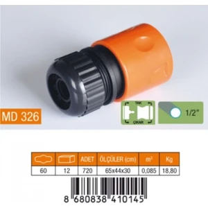 1/2" Otomatık Hortum Baglantısı MD326