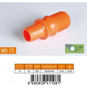 1"-1.1/4 Hortum Eki Plastik MD75