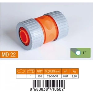 1" Lüx Hortum Eki Plastik MD22