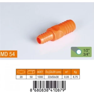 1/2-3/4" Hortum Eki Plastik MD54