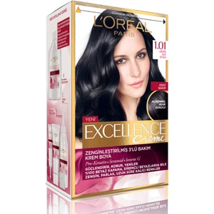 L'Oréal Paris Loreal Paris Excellence Saç Boyası 1.01 Derin Saf Siyah