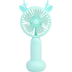 Taşınabilir Mini El Fan - Yeşil (Yurt Dışından)
