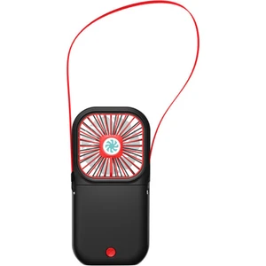 Taşınabilir Mini Katlanabilir USB Şarj Edilebilir Boyun Asılı Hava Soğutma Fanı Güç Bankası (Yurt Dışından)