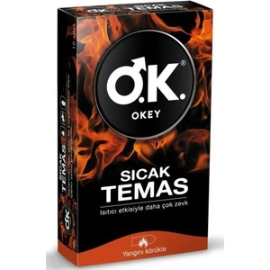 Prezervatif Sıcak Temas 10 Adet