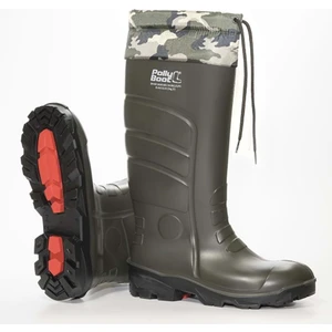 Polly Boot  Polly Boot Galaxy Vega Koyu Haki Kısa Boğazlı 31+6 cm