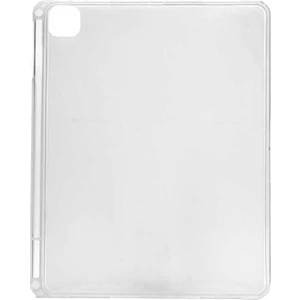 Apple iPad Pro 12.9 2021 5. Nesil Kılıf Kalem Bölmeli Silikon Tablet Kılıfı Esnek Tpu Kapak