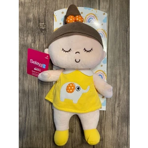 Toys Peluş Ela Bebek Oyuncak 30 cm Sarı