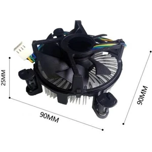 Lga Fan Intel Lga Işlemci Fan Tırnağı - Cpu Fan Geçmeli Fan Intel Fan Işlemci Cpu Fanı