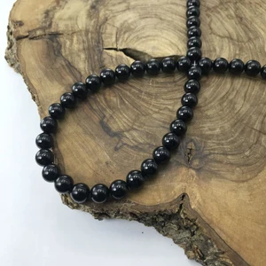 Dünya Doğal Taş Oniks Taşı Dizi - DIZI0279 8 mm