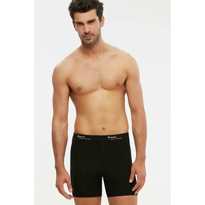 Long Çift Düğmeli Uzun Erkek Boxer