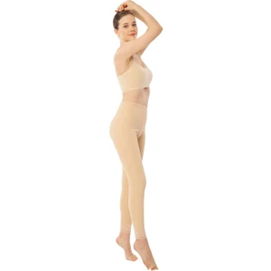 126 Agraflı Bel - Ayak Bileği / Destekli Liposuction Korse Ten M(2)