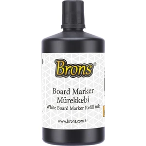 BR-9150 Beyaz Tahta Kalemi Mürekkebi 250 cc Siyah