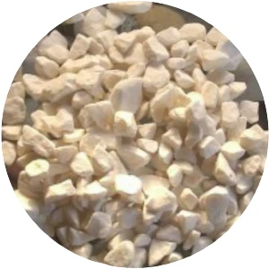 LS BOTANİK dekorasyon & teraryum (BEYAZ) Renkli Çakıl 8-10mm 1kg