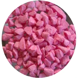 LS BOTANİK dekorasyon & teraryum (PEMBE) Renkli Çakıl 8-10mm 1kg