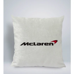 Bk Gift Mclaren Tasarımlı Kare Araç Koltuk Yastığı-1