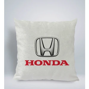 Bk Gift Honda Tasarımlı Kare Araç Koltuk Yastığı-1
