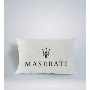 Bk Gift Maserati Tasarımlı Dikdörtgen Araç Koltuk Yastığı-1