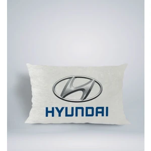 Bk Gift Hyundai Tasarımlı Dikdörtgen Araç Koltuk Yastığı-1