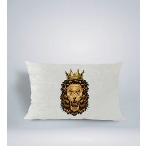 Bk Gift Aslan Tasarımlı Dikdörtgen Araç Koltuk Yastığı-1